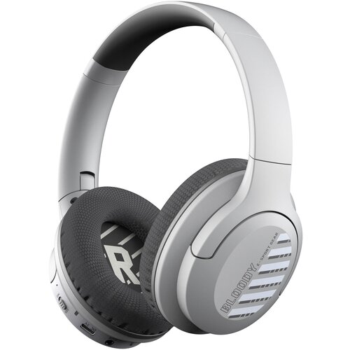 Наушники накладные A4Tech Bloody MH360 серый беспроводные bluetooth MH360 GREY 203500₽