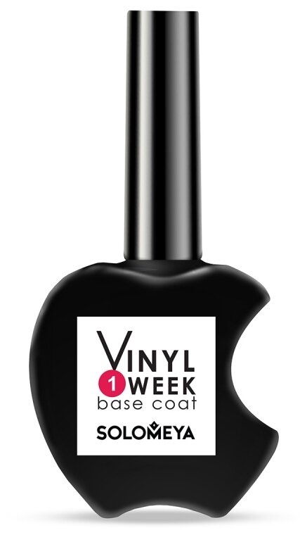 Solomeya Базовое покрытие One Week Vinyl Base Coat, бесцветный, 13 мл