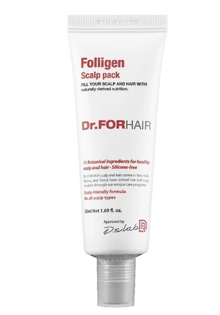 Мульти-маска 4 в 1 для ухода за кожей головы Dr. ForHair Scalp Pack 50 мл