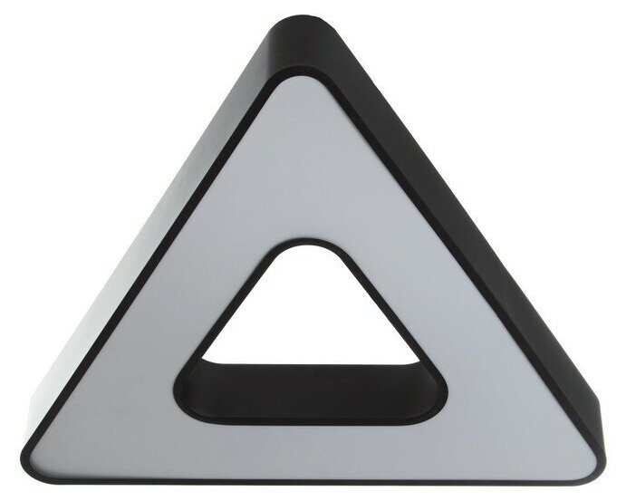 Люстра "Треугольник" LED 36Вт 4000К черный 60х46х70 см 7527598 - фотография № 1