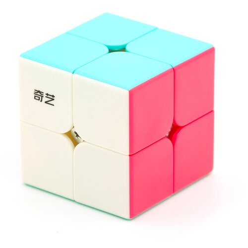 Головоломка QiYi MoFangGe 2x2 QiDi (S) v2 Neon Color головоломка rubik s кр5017 кубик рубика 2х2 для детей