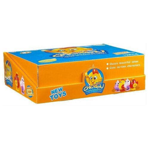 фото Набор заводных игрушек, цыплята. набор 12 шт 28х22х8 см, арт. 673. yandex market