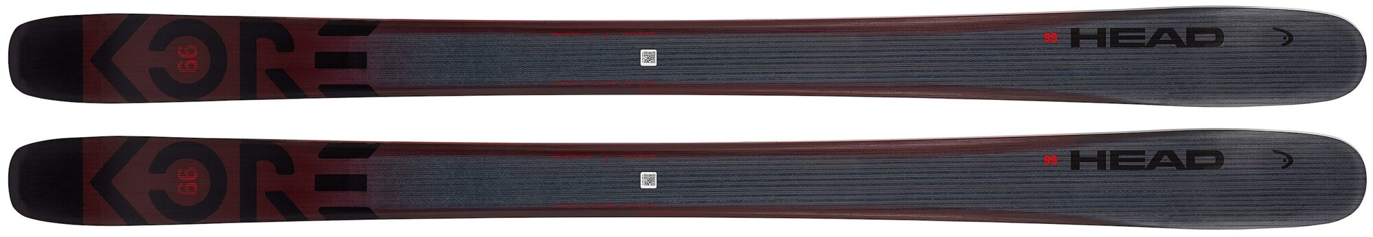 Горные лыжи HEAD 2022-23 Kore 99 black-red (см:156)
