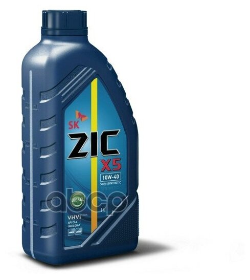 Zic Масло Моторное Zic X5 Diesel 10w-40 Полусинтетическое 1 Л 132660