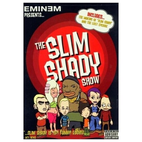 Eminem - The Slim Shady Show ( DVD ). 1 DVD компакт диски aftermath entertainment eminem the slim shady lp expanded edition 2cd