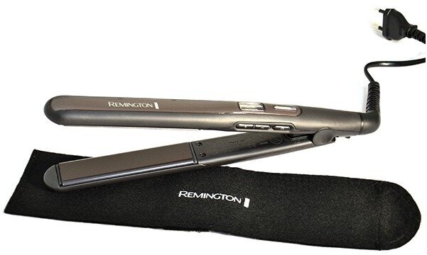Выпрямитель для волос Remington PRO-Sleek & Curl S6505, керамическое покрытие, закругленные концы, ЖК-дисплей, 150 - 230 C, функция Heat Boost110 мм - фотография № 16