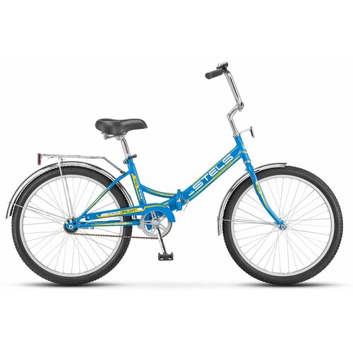 Велосипед складной STELS Pilot 750 24 Z010 Голубой (требует финальной сборки) велосипед взрослый 24 stels pilot 710 c z010 синий требует финальной сборки