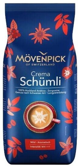 Кофе Movenpick в зернах Schumli 1 кг