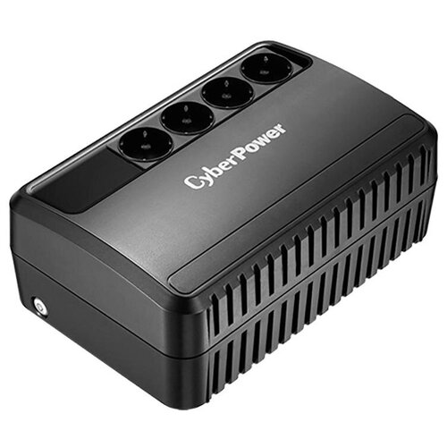 Интерактивный ИБП CyberPower BU1000E (черный) ибп cyberpower bu1000e 1000va 600w 4 euro