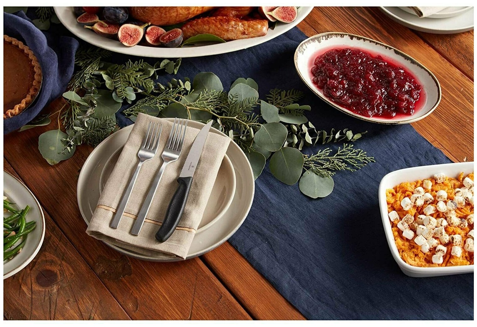Нож Victorinox Swiss Classic для стейка черный 6.7233.20 - фото №2