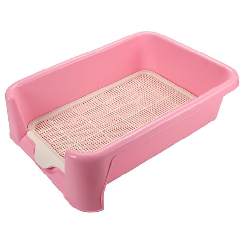 Triol туалет для собак (сетка в комплекте), розовый 958 г