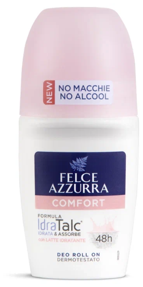 Felce Azzurra антиперспирант "Comfort" с Увлажняющим молочком, 50 мл, 1 шт.