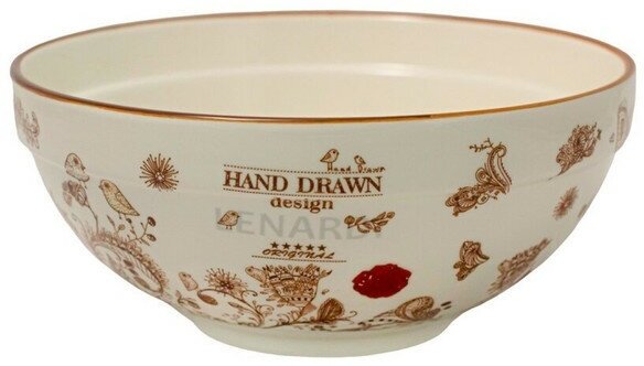 фото Салатник 20 см ПТИЧИЙ ДВОРИК в подарочной упаковке 110393 118-110393