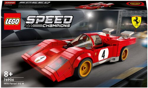 Конструктор LEGO Speed Champions 76906 1970 Ferrari 512 M, 291 дет.