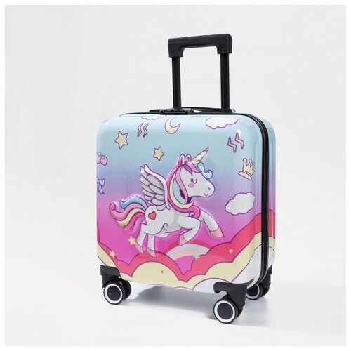 фото Чемодан , ручная кладь, розовый