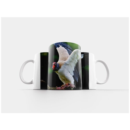 фото Кружка "король гриф, стервятник, дикая природа" 320 мл lotsprints