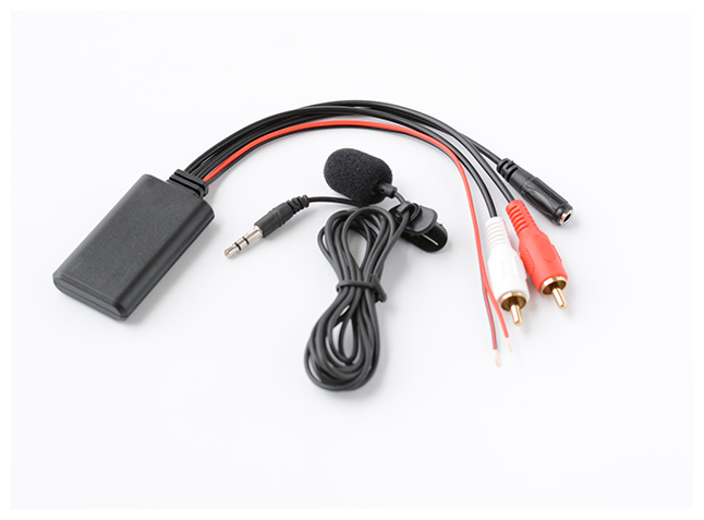 Bluetooth AUX RCA адаптер c микрофоном, Bluetooth в машину, Bluetooth для автомагнитолы с функцией громкой связи