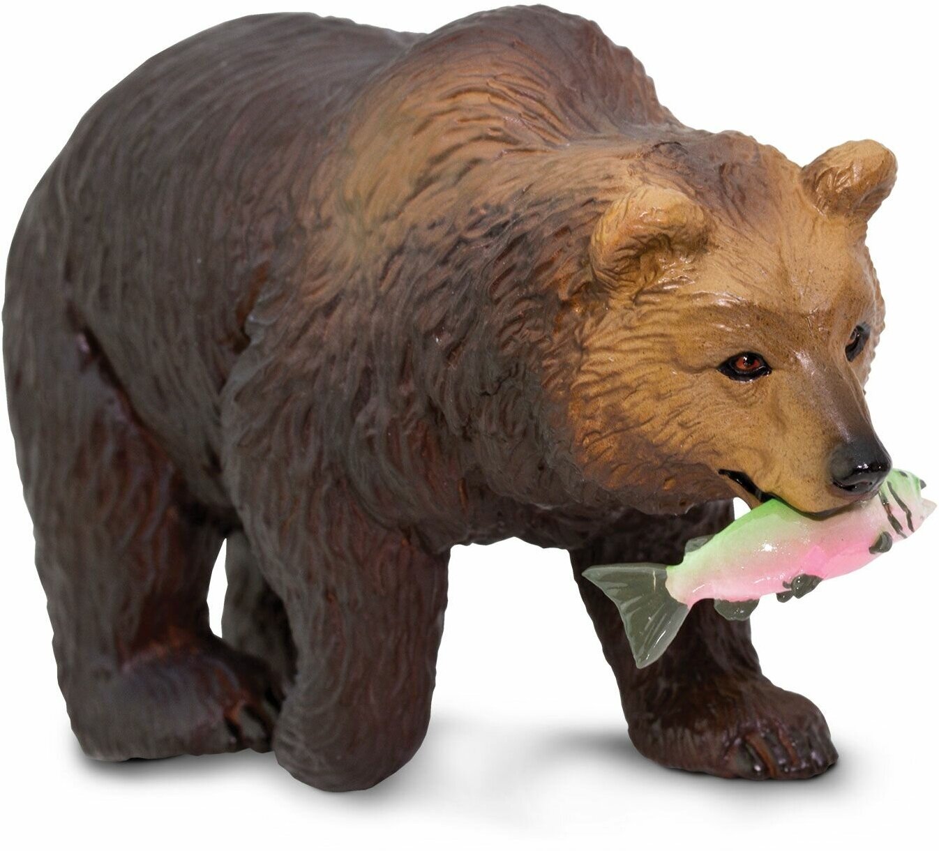 Фигурка медведя Гризли животные Safari Ltd, для детей, игрушка коллекционная, 281929