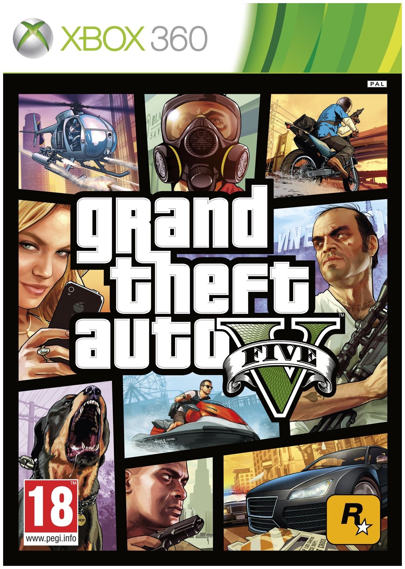 Grand Theft Auto V [Xbox 360,  ]