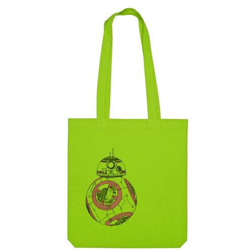фото Сумка «bb8» (зеленое яблоко) us basic