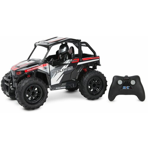 Машина New Bright РУ 1:14 Polaris ATV Красная 61475 uly кабель дроссель cg125 125cc pz26 26 мм мотоцикл atv внедорожник