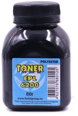 Тонер булат для Epson EPL-6200 (Чёрный, банка 80 г) Polyester