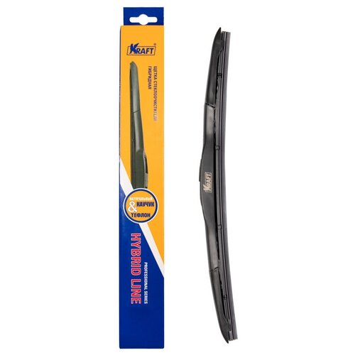 Щетка стеклоочистителя 400 мм гибридная 1 шт KRAFT HYBRID KT 830801