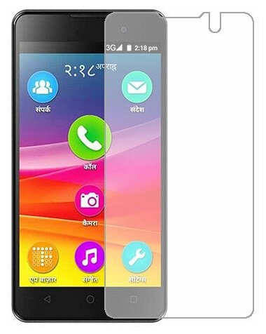 Micromax Canvas Spark 2 Q334 защитный экран Гидрогель Прозрачный (Силикон) 1 штука