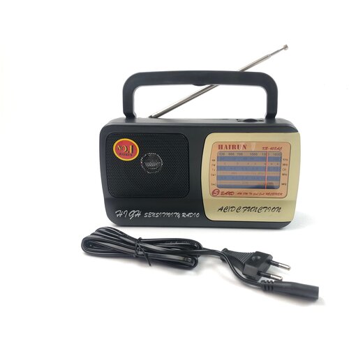 Радиоприемник портативный переносной AT-Pulsar HAIRUN KB-408AC 220V батарейки 119000₽