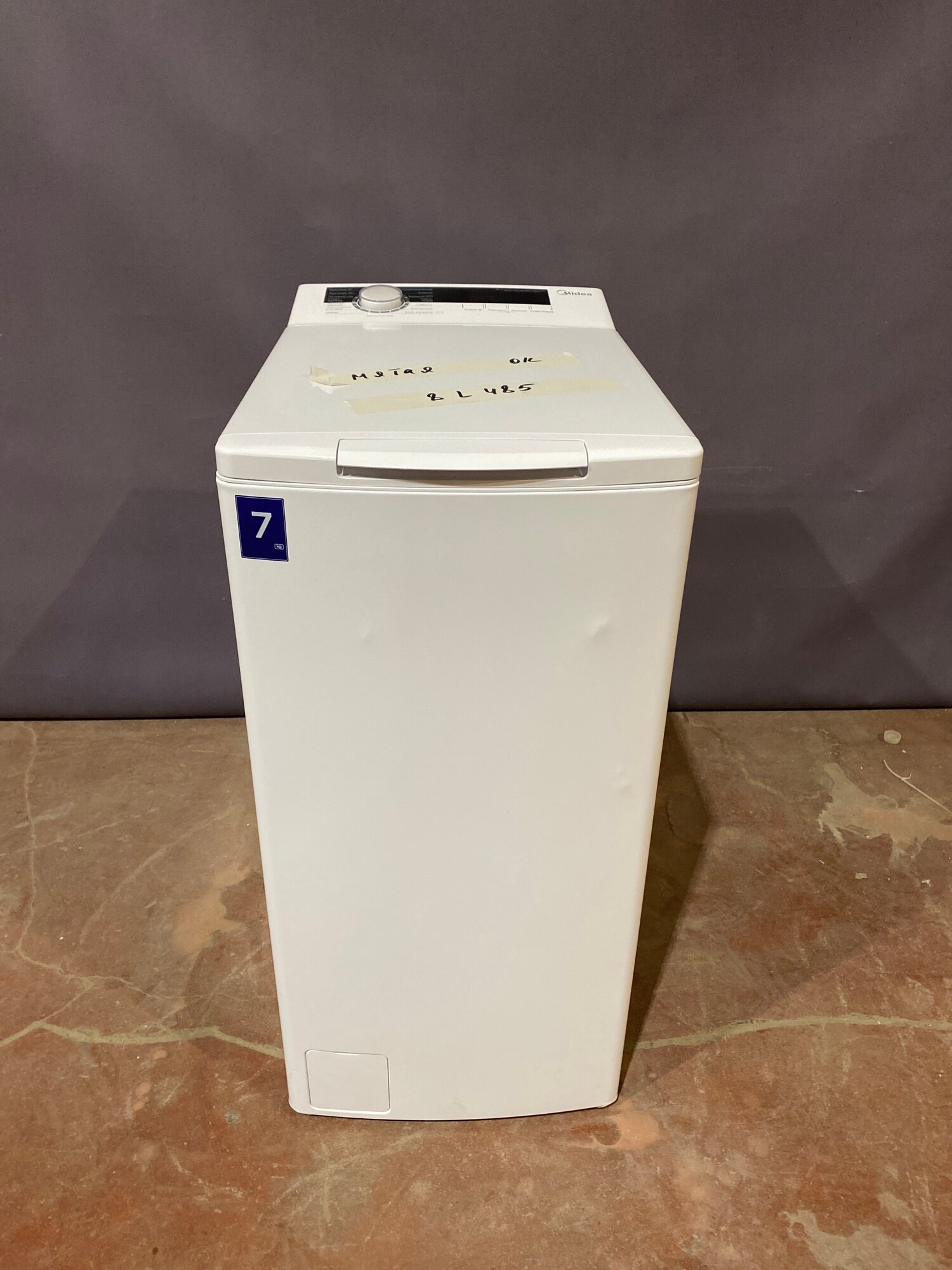 Стиральная машина с вертикальной загрузкой Midea MFE05W70/W-RU Б/У