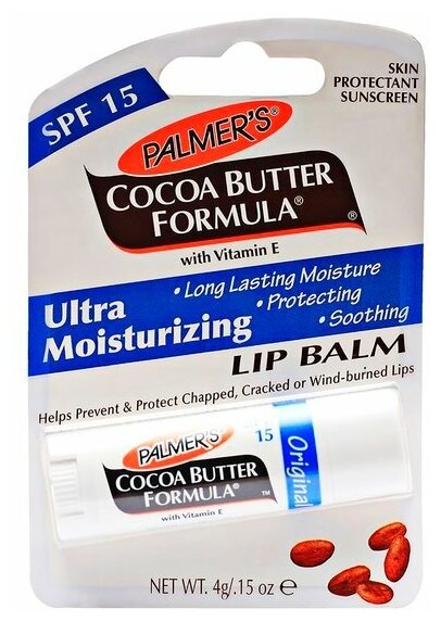 фото Palmers Cocoa Butter Formula Ultra Moisturizing Lip Balm SPF 15