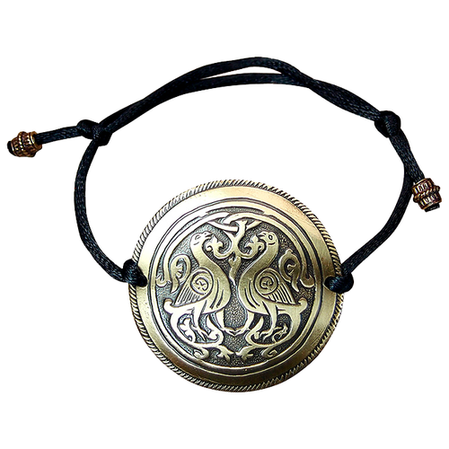 фото Sbormag браслет-шнурок «суздальские голуби». тиснение