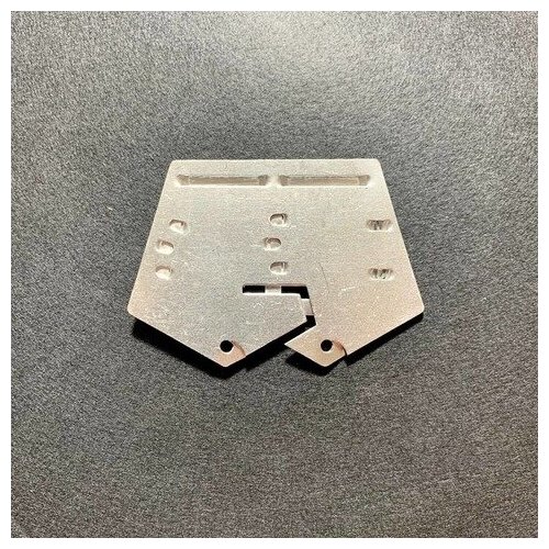 Колодка Орденская №2 Алюминиевая На Булавке