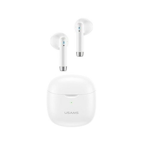 фото Беспроводные наушники с микрофоном usams ia04 earbuds white