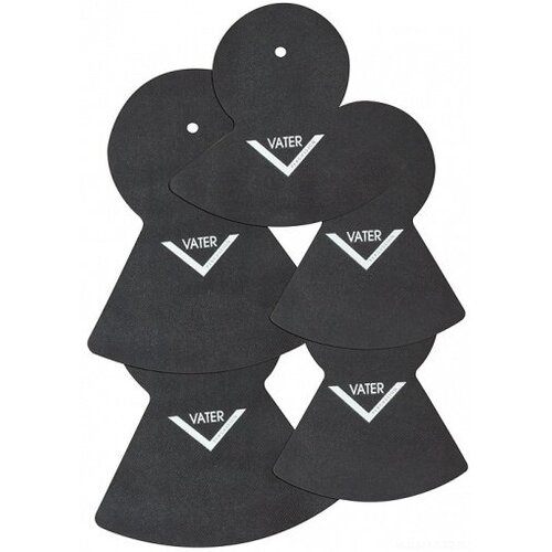 Vater VNGCP2 Cymbal Pack 2 комплект резиновых пэдов для заглушки тарелок 5 шт vater vmcow cymbal sticks oval палочки для тарелок клен овальная деревянная головка