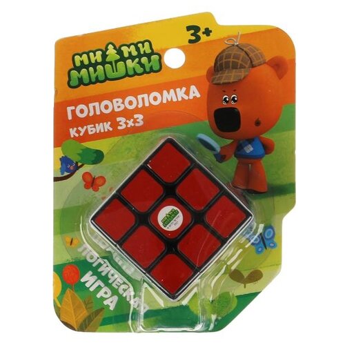 развивающие игрушки играем вместе логическая игра ми ми мишки кубик Головоломка Играем вместе Ми-ми-мишки. Кубик (ZY835395-R2)