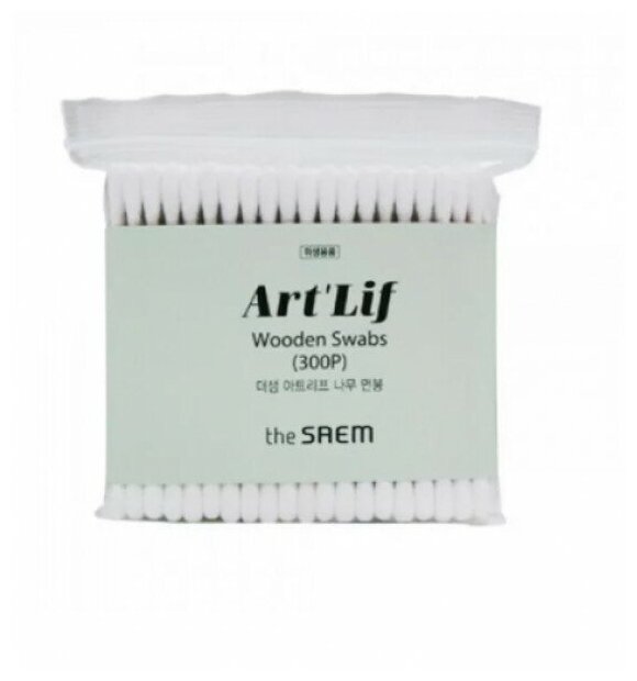 Ватные палочки The Saem Art'lif Wooden Swabs