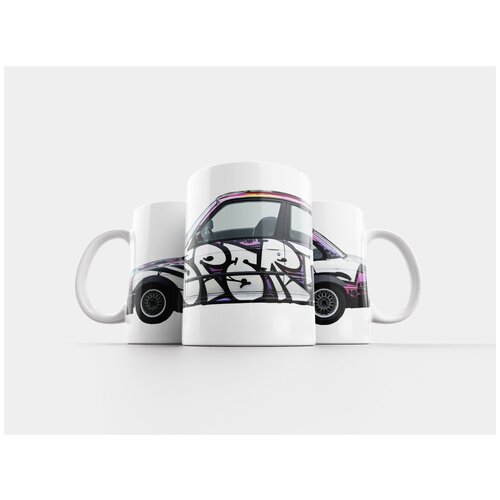 фото Кружка "автомобиль, граффити, уникальный" 320 мл lotsprints