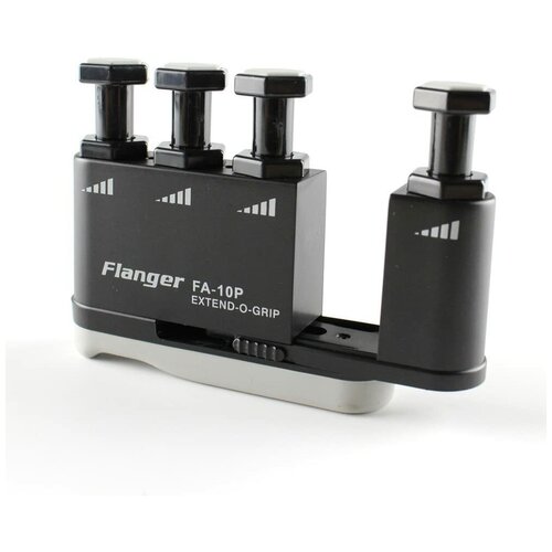 Тренажер для пальцев гитариста, регулируемый, черный, Flanger