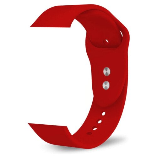 Ремешок VLP Band Silicone для Apple Watch 38/40mm, силиконовый, красный