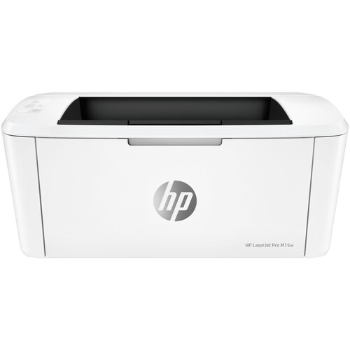 Принтер лазерный HP LaserJet Pro M15w, ч/б, A4, белый