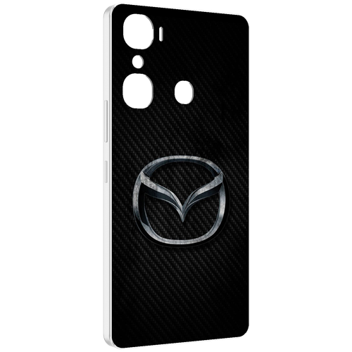 Чехол MyPads mazda мазда 1 женский для Infinix Hot 12 Pro задняя-панель-накладка-бампер