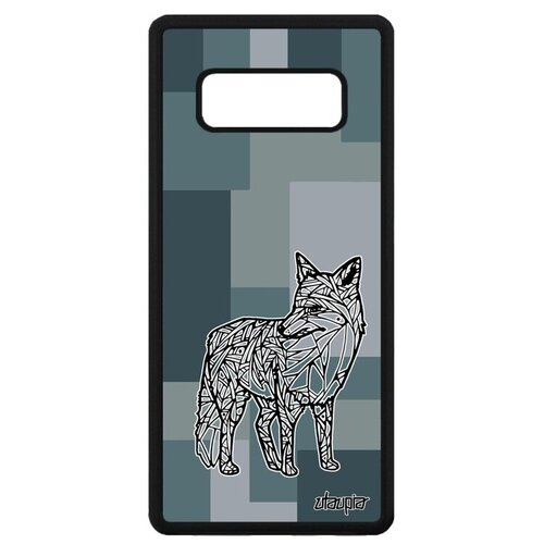 фото Защитный чехол на мобильный // samsung galaxy note 8 // "лиса" хищник хитрая, utaupia, цветной