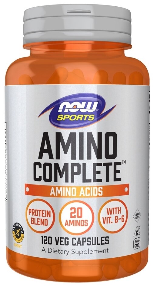 Amino Complete капс., 250 мл, 150 г, 120 шт.