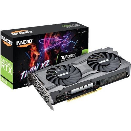 Видеокарта INNO3D RTX 3060 TWIN X2 8G