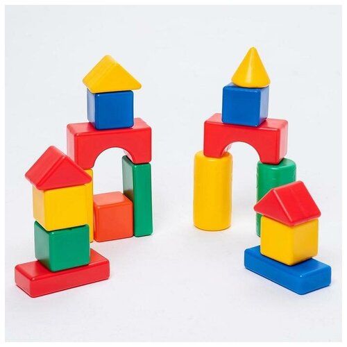 Строительный набор, 18 элементов 6 х 6 см