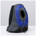 Рюкзак для переноски животных с креплением на талию, 31 х 15 х 39 см, синий Пижон 2514396 .