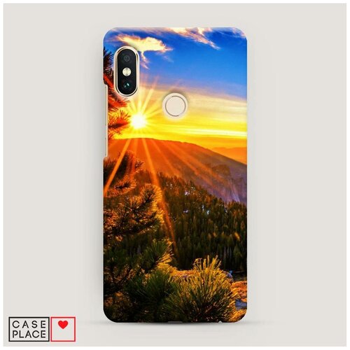 фото Чехол пластиковый xiaomi redmi note 5/note 5 pro восход 4 case place