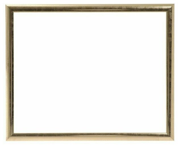 Calligrata Рама для картин (зеркал) 40 х 50 х 2.7 см, пластиковая, Calligrata, золото