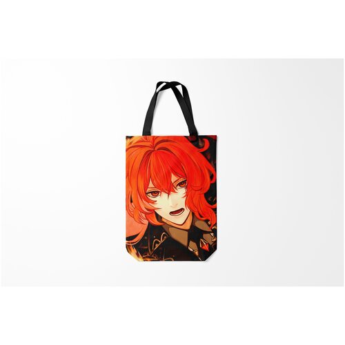 фото Сумка-шоппер / 31х42 см / геймерам / genshin impact diluc burnettie